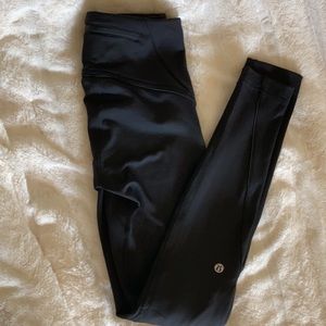 Lululemon Fast as Fleece Black Legging